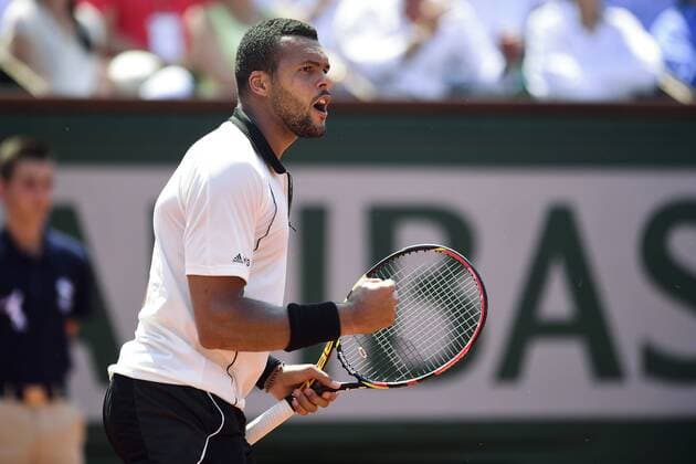 Jo Wilfried Tsonga (fra) TENNIS : Roland Garros 2015 - French Open - semifinal - Internationaux de France - 05 06 2015 