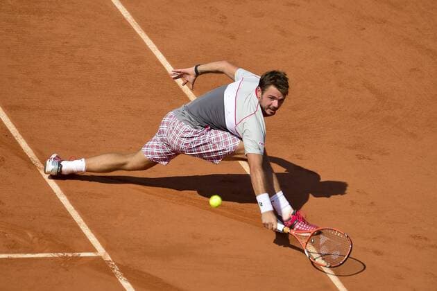 Stanislas Wawrinka (sui) TENNIS : Roland Garros 2015 - French Open - semifinal - Internationaux de France - 05 06 2015 
