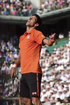 Novak Djokovic (srb) TENNIS : Roland Garros 2015 - French Open - semifinal - Internationaux de France - 05 06 2015 