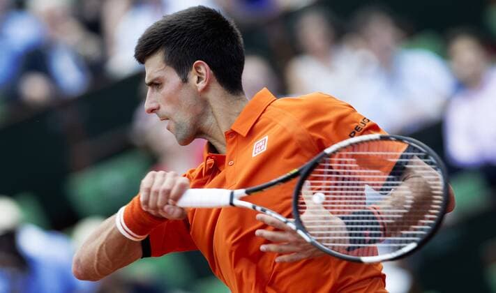 TENNIS - ATP Tennis Herren French Open 2015 PARIS,FRANCE,05.JUN.15 - TENNIS - ATP World Tour, Grand Slam, Roland Garros, French Open. Image shows Novak Djokovic (SRB). GEPAxpictures xMatthiasxHauer