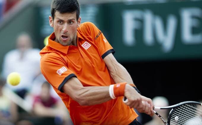 TENNIS - ATP Tennis Herren French Open 2015 PARIS,FRANCE,05.JUN.15 - TENNIS - ATP World Tour, Grand Slam, Roland Garros, French Open. Image shows Novak Djokovic (SRB). GEPAxpictures xMatthiasxHauer