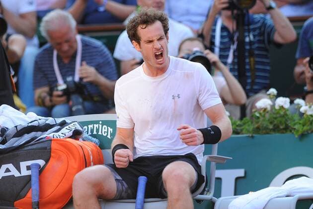 ANdy Murray (GB) TENNIS : Tournoi de Roland Garros 2015 - 05 06 2015 TennisMagazine 
