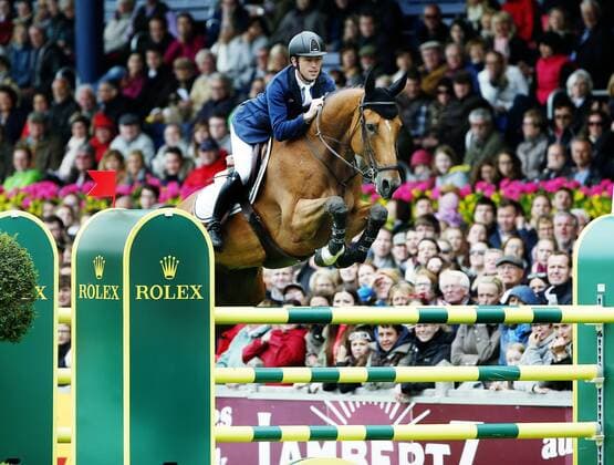 2015-05-31, Weltfest des Pferdesports CHIO Aachen 2015-Aachen-Soers--Germany, Rolex Grand Prix Der Große Preis von Aachen. -Scott Brash-GBR-Hello Sanctos - SBS. -Sieger dieser Pruefung. Pferdesport-Springen,