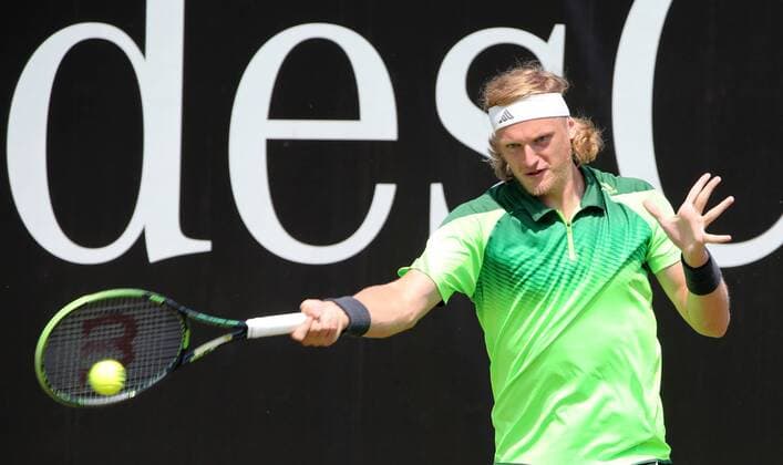 06.06.2015 ATP Tennis Herren Tour,Mercedes Cup Stuttgart , Tennis 06.06.2015,ATP Tour,Mercedes Cup Stuttgart,Tennis, Sport,im Bild: Robin Kern(GER)