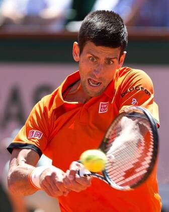 Novak Djokovic (SRB) Tennis - French Open 2015 - Grand Slam ITF ATP Tennis Herren WTA Tennis Damen - Roland Garros - Paris - - France - 6 June 2015. Juergen Hasenkopf