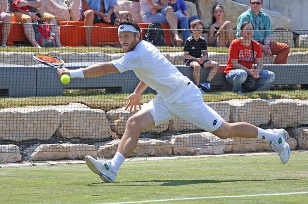 06.06.2015 Stuttgart Tennis MercedesCup 2015 ATP Tennis Herren Turnier auf dem Stuttgarter Weissenhof: Qualifikation Michael Berrer (GER)