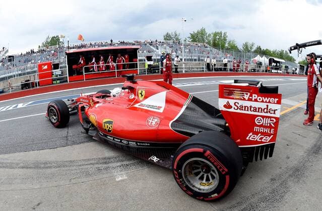 Sebastian Vettel, Scuderia Ferrari, formula 1 GP, Kanada in Montreal, 06.06.2015 Photo:mspb Jerry Andre Sebastian Vettel, formula 1 GP, Kanada