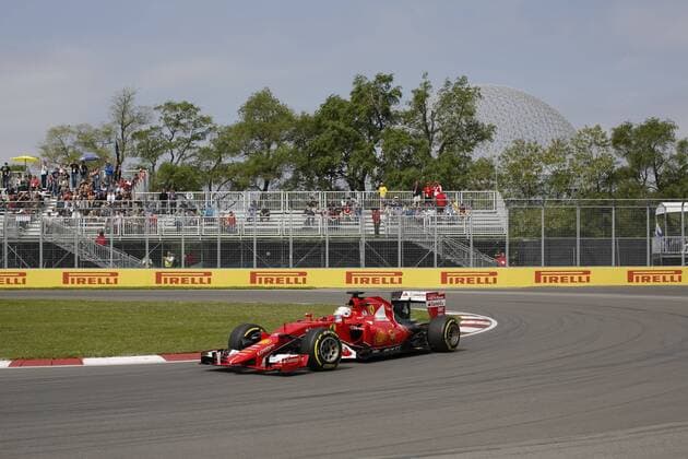 FORMULA 1 GRAND PRIX CANADA, 05. - 07.06.2015 Sebastian Vettel (GER 5), Scuderia Ferrari FORMULA 1 GRAND PRIX CANADA, 05. - 07.06.2015 Agentur.Aswendt