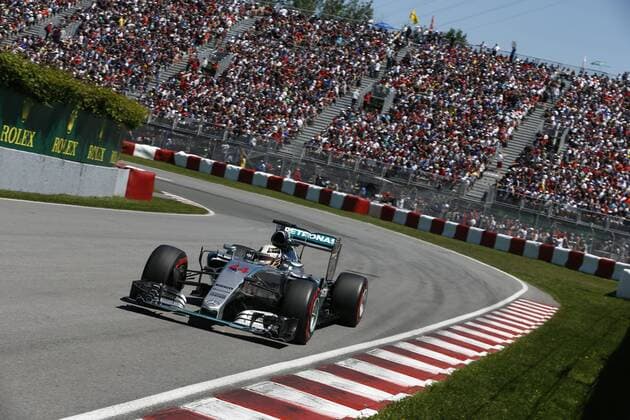 Motorsports: FIA Formula One World Championship WM Weltmeisterschaft 2015, Grand Prix of Canada, 44 Lewis Hamilton (GBR, Mercedes AMG Petronas Formula One Team), xHOCHxZWEIx