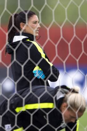 Aktuell Fußball, Damen, WM, Training und PK Nationalteam USA June 7, 2015 - Winnipeg - 150607 USA:s Hope Solo - Training USA -.. BILDBYRAN kod CS 57672 News - June 7, 2015  - ZUMAb138