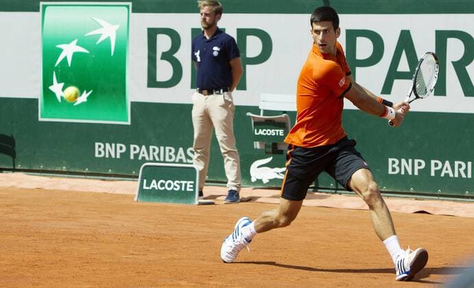 TENNIS - ATP Tennis Herren French Open 2015 PARIS,FRANCE,07.JUN.15 - TENNIS - ATP World Tour, Grand Slam, Roland Garros, French Open, final. Image shows Novak Djokovic (SRB). GEPAxpictures xMatthiasxHauer