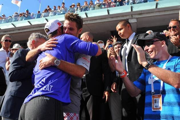 Stan Stanislas Wawrinka (Sui) TENNIS : Tournoi de Roland Garros 2015 - 07 06 2015 TennisMagazine Panoramic 