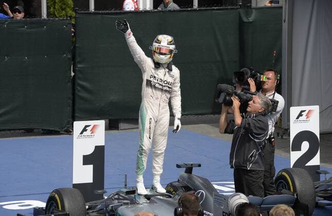Motorsports: FIA Formula One World Championship WM Weltmeisterschaft 2015, Grand Prix of Canada, 44 Lewis Hamilton (GBR, Mercedes AMG Petronas Formula One Team), xHOCHxZWEIx