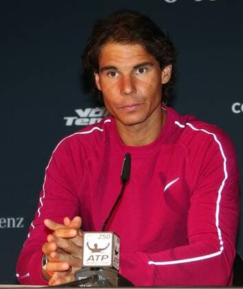 08.06.2015 Stuttgart Tennis MercedesCup 2015 ATP Tennis Herren Turnier auf dem Stuttgarter Weissenhof: PRESSEKONFERENZ mit RAFAEL NADAL