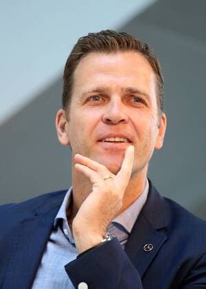 Köln, Fussball, DFB; Deutschland vs USA, Pressekonferenz, 08.06.2015, Köln, Mercedes Benz Center Köln, Oliver Bierhoff