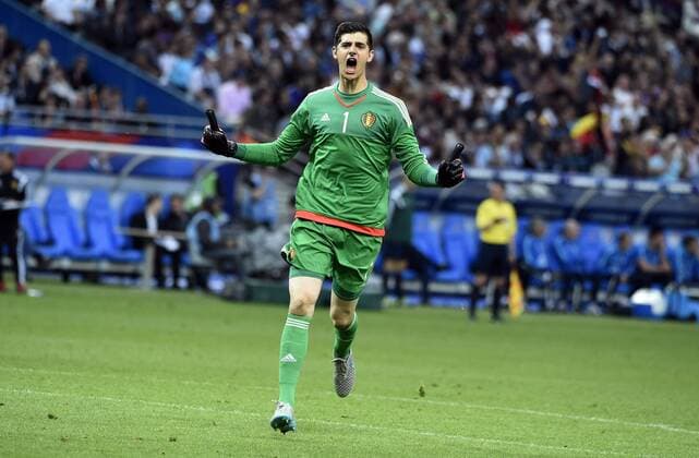 Thibaut Courtois of Belgium FOOTBALL : France vs Belgique - Amical - 07 06 2015 PhotoNews Panoramic 