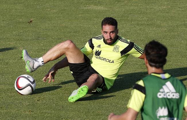 Aktuell Fußball, Training Nationalteam Spanien Spanish national team Nationalteam training session. In this picture, Carvajal. xJOSExA.xGARCIAx 