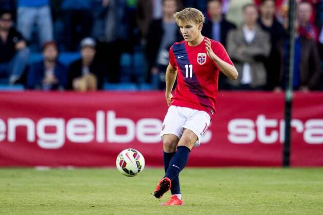 June 8, 2015 - Oslo, Norge - 150608 Norways Martin Ödegaard Norway vs Sweden Football Nationalmannschaft Länderspiel den 8 juni 2015 i Oslo..Foto: Daniel Stiller BILDBYRAN kod DS 58540 News - June 8, 2015  - ZUMAb138