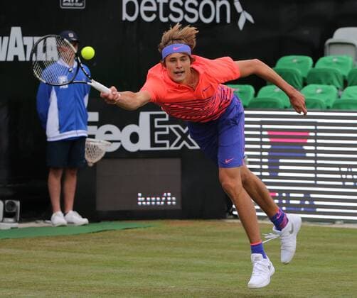 09.06.2015 ATP Tennis Herren Tour,Mercedes Cup Stuttgart , Tennis 09.06.2015,ATP Tour,Mercedes Cup Stuttgart,Tennis, Sport,im Bild: Alexander Zverev ( GER)