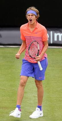 MercedesCup 2015 Deutschland, Stuttgart, 09.06.2015, Tennis, MercedesCup 2015, Stuttgart Weissenhof: Alexander Zverev.