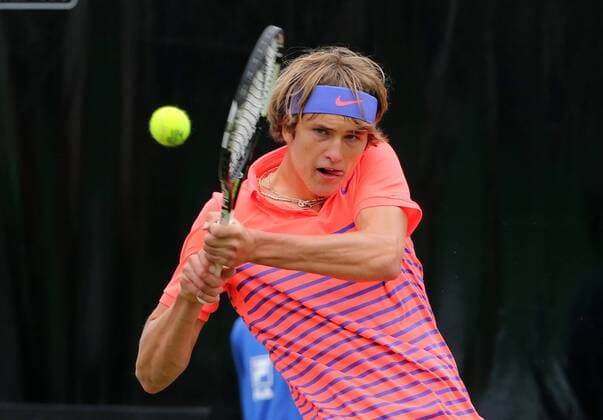 09.06.2015 ATP Tennis Herren Tour,Mercedes Cup Stuttgart , Tennis 09.06.2015,ATP Tour,Mercedes Cup Stuttgart,Tennis, Sport,im Bild: Alexander Zverev ( GER)