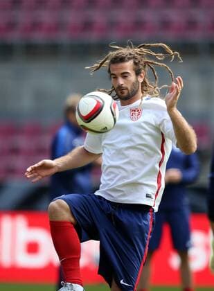 Köln, Fussball, DFB; Deutschland vs USA, USA Training 09.06.2015, Rheinenergiestadion Köln, Kyle Robert Beckerman, USA