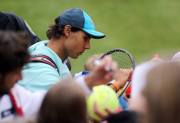 MercedesCup 2015 Deutschland, Stuttgart, 09.06.2015, Tennis, MercedesCup 2015, Stuttgart Weissenhof: Rafael Nadal.