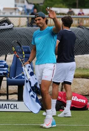 09.06.2015 ATP Tennis Herren Tour,Mercedes Cup Stuttgart , Tennis 09.06.2015,ATP Tour,Mercedes Cup Stuttgart,Tennis, Sport,im Bild: Rafael Nadal ( SPA) siegt