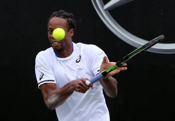 09.06.2015 ATP Tennis Herren Tour,Mercedes Cup Stuttgart , Tennis 09.06.2015,ATP Tour,Mercedes Cup Stuttgart,Tennis, Sport,im Bild: Gael Monfils
