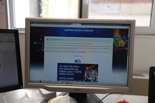 Aktuell Fußball, EURO 2016, Vorverkauf für Tickets hat begonnen Internet - Portail Billeterie NEWS : Ouverture Billeterie Euro 2016 - 10 06 2015 JadeAnnest Panoramic 