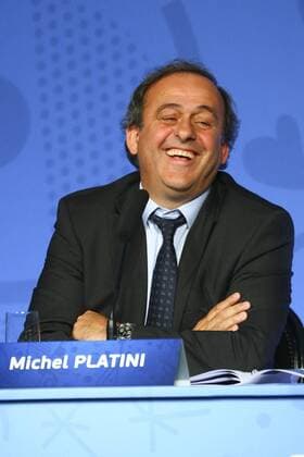 Aktuell Fußball, EURO 2016, Pressekonferenz von UEFA-Präsident Platini zum Start des Kartenvorverkaufs Michel Platini ( President UEFA) - Pressekonferenz, 365 Tage bis zur Europameisterschaft, EURO 2016 - Paris - 10 06 2015 GwendolineLeGoff 