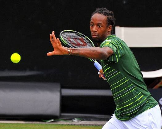 Gael MONFILS (FRA). Deutschland, Stuttgart: Tennis, MercedesCup 2015: 2. Runde am 10.06.2015, Center Court, TC Weissenhof.