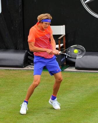 Alexander ZVEREV (GER). Deutschland, Stuttgart: Tennis, MercedesCup 2015: 2. Runde am 10.06.2015, Center Court, TC Weissenhof.