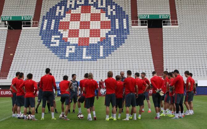 Croatian national football team training 10.06.2015., Croatia, Split - Croatian national football team training in preparations for the upcoming qualifying matches with Italy in Poljud.  IvoxCagalj PIXSELL