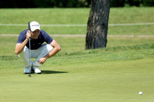 GOLF - Lyoness Open 2015 ATZENBRUGG,AUSTRIA,11.JUN.15 - GOLF - PGA Golf Herren European Tour, Lyoness Open, Diamond Country Club. Image shows Maximilian Kieffer (GER). GEPAxpictures xDanielxGoetzhaber