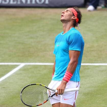 Rafael Nadal ( ESP ) kann es nicht glauben Mercedes Cup, Tennis, ATP Tennis Herren World Tour, 11.06.2015, Foto:Langer Eibner Copyright: Langer Eibner-Pressefoto EP_HLR