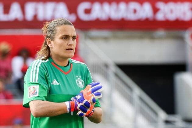 Nadine Angerer (Torwart, Deutschland), Einzelbild, Aktion, Action, Fussball, FIFA Frauen-WM 2015, Deutschland - Norwegen, xozx