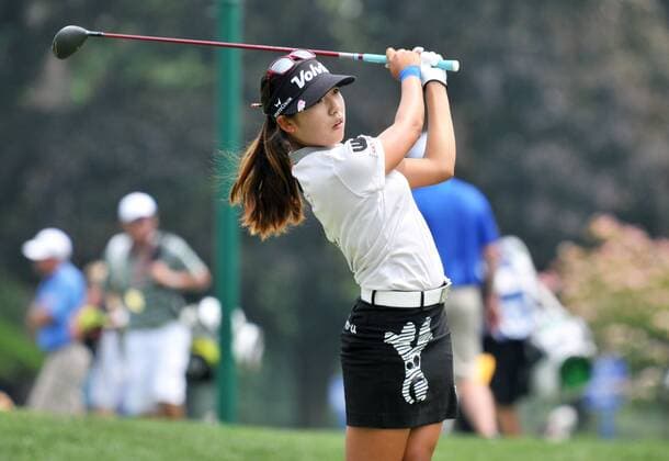 Aktuell Golf, Damen, LPGA, KPMG Women s PGA Championship in Harrison Mi Hyang Lee in action during the KPMG Women s PGA Golf Herren Championship at Westchester Country Club in Harrison, New York. Gregory Vasil Cal Media KPMG Women s PGA Championship June 11 - ZUMAc04_