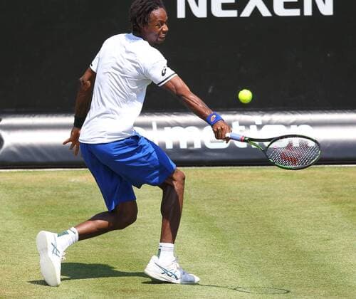Gael Monfils ( FRA ) Mercedes Cup, Tennis, ATP Tennis Herren World Tour, 12.06.2015, Foto:Langer Eibner Copyright: Langerx xEibner-Pressefoto EP_HLR