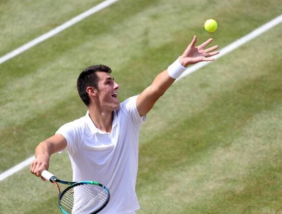 Stuttgart , Tennis Weissenhof Mercedes Cup 2015 , Bernard Tomic (AUS)