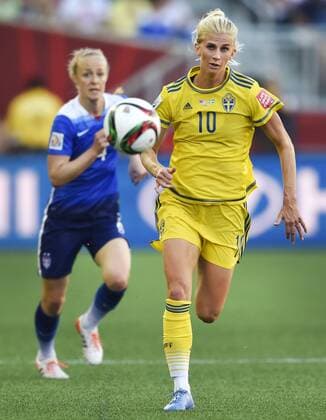 Aktuell Fußball, Damen WM in Kanada, USA - Schweden June 12, 2015 - Winnipeg - 150612 - Sofia Jakobsson WM - USA - SWE - ..Foto: CarlSandin BILDBYRAN kod CS 57685 News - June 12, 2015  - ZUMAb138