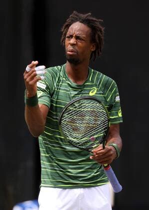 Stuttgart , Tennis Weissenhof Mercedes Cup 2015, Gael Monfils (FRA) enttäuscht