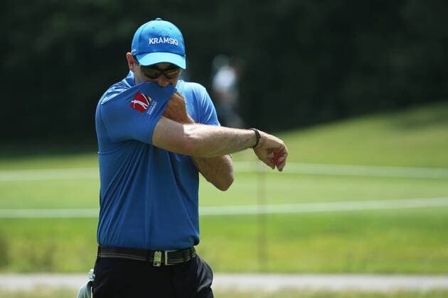 GOLF - Lyoness Open 2015 ATZENBRUGG,AUSTRIA,14.JUN.15 - GOLF - PGA Golf Herren European Tour, Lyoness Open, Diamond Country Club. Image shows Florian Fritsch (GER). GEPAxpictures xDanielxGoetzhaber