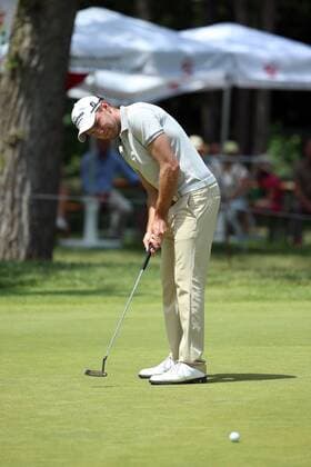 GOLF - Lyoness Open 2015 ATZENBRUGG,AUSTRIA,14.JUN.15 - GOLF - PGA Golf Herren European Tour, Lyoness Open, Diamond Country Club. Image shows Maximilian Kieffer (GER). GEPAxpictures xDanielxGoetzhaber