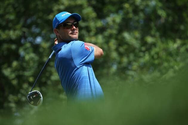 GOLF - Lyoness Open 2015 ATZENBRUGG,AUSTRIA,14.JUN.15 - GOLF - PGA Golf Herren European Tour, Lyoness Open, Diamond Country Club. Image shows Florian Fritsch (GER). GEPAxpictures xDanielxGoetzhaber