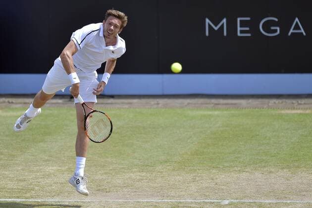 Nicolas Mahut (FRA) TENNIS : Topshelf Open grasscourt championships of Rosmalen - Finale - 14 06 2015 PhotoNews Panoramic 