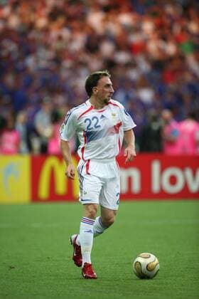 Fußball, WM 2006, Berlin, Finale, Italien - Frankreich Franck Ribery