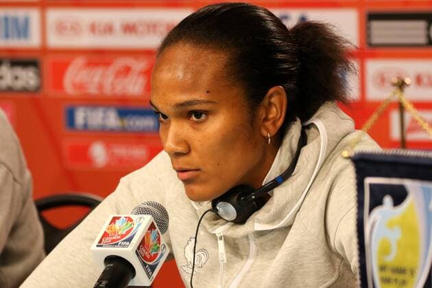Wendie Renard (Frankreich), Fussball, FIFA Frauen-WM 2015, Pressekonferenzen, xozx