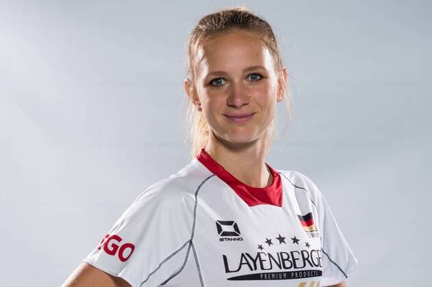 04.06.2015, Bundesleistungszentrum, Kienbaum Volleyball, Fotoshooting Nationalmannschaft Frauen Margareta Kozuch ( 14 GER)