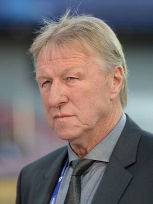17.06.2015, xjhx, Fussball Europameisterschaft 2015 U21 U 21 Deutschland - Serbien, v.l. Trainer Horst Hrubesch (Deutschland U21)